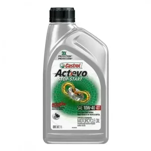Aceite 10w40 Actevo 4t Castrol Semisintético 1LT.