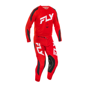 TRAJE FLY RACING EVO DST RED/WHITE 2025