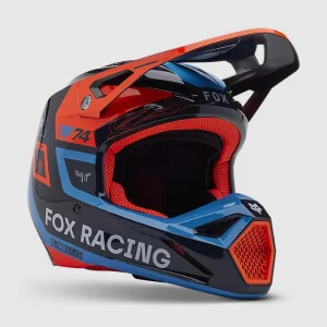 Casco Fox V1 Race Spec Azul Marino