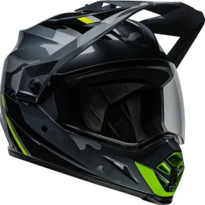 Casco Moto Calle MX-9 Adventure Mips Gris Verde Bell