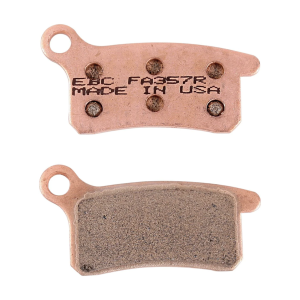 Juego Pastillas Freno Moto Delantera y Trasera Organicas Husqvarna TC 65/85 EBC FA357R