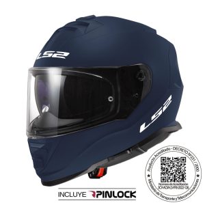 CASCO LS2 FF800 STORM II BLUE MATTE