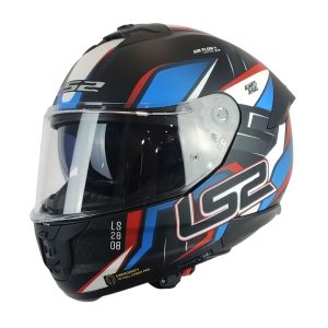 CASCO LS2 FF808 STREAM II BLK/RED MATE