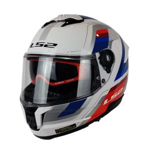 CASCO LS2 FF808 STREAM II WHITE/BLUE/RED