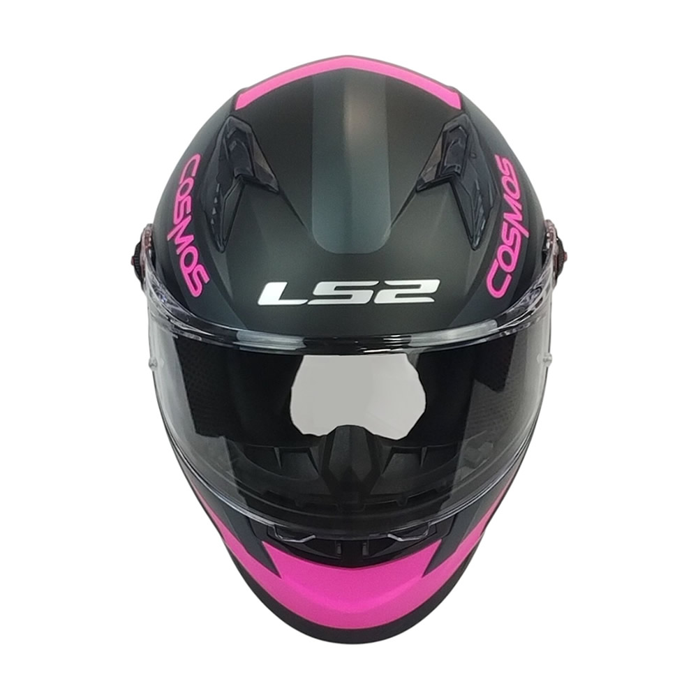 CASCO LS2 FF816 COSMOS BLK/PINK MATE - Imagen 4