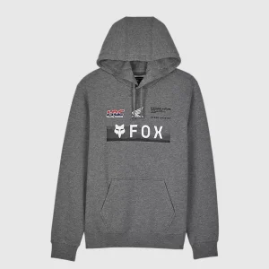 Poleron Lifestyle Fox x Honda Gris