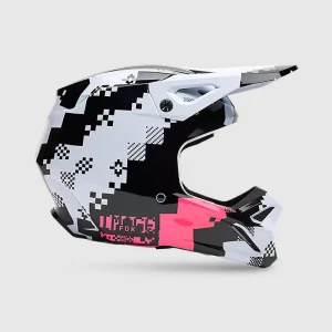 Casco Fox V1 Digi ImageNegro/Rosado