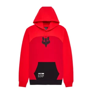 Poleron Lifestyle Fracture Rojo Fox