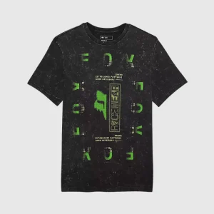 Polera Lifestyle Throttle Ss Prem Negro Fox