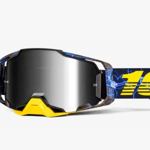 100% Armega Furious Silver Lens