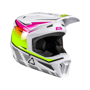 Casco Leatt Moto 2.5 White/Pink